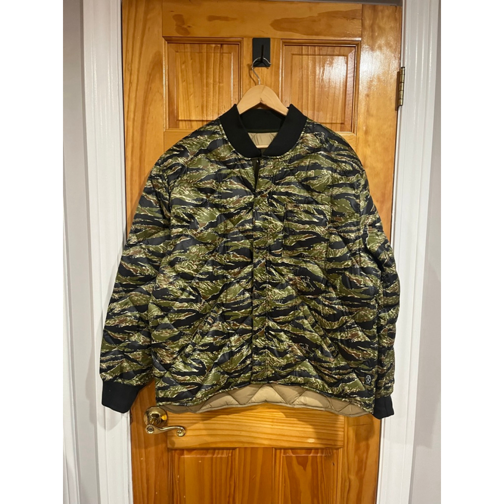 Todd Snyder Camouflage Bomber Jacket